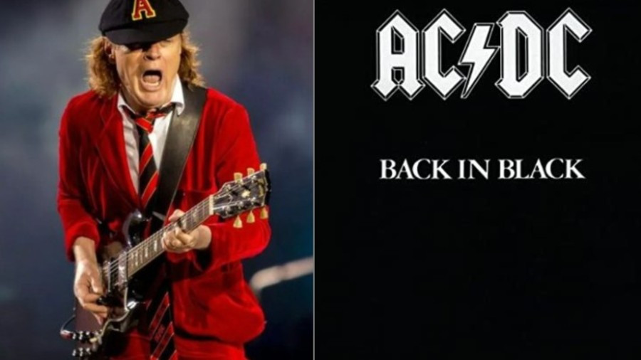 その他 AC/DC Brian Johnson & Angus Young Angus Young Shares Feelings on 'Back in Black' in 2020, Brian
