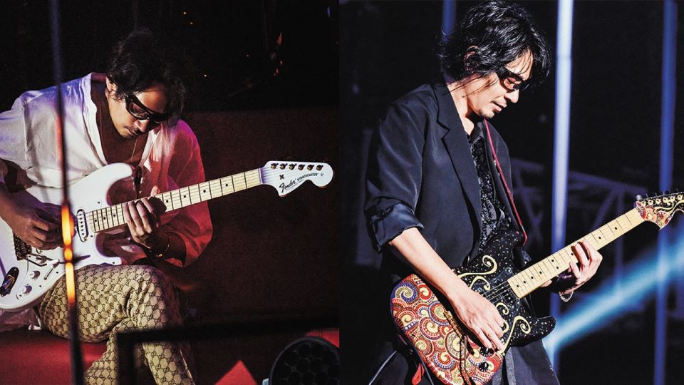 Fender japan shop signature guitars