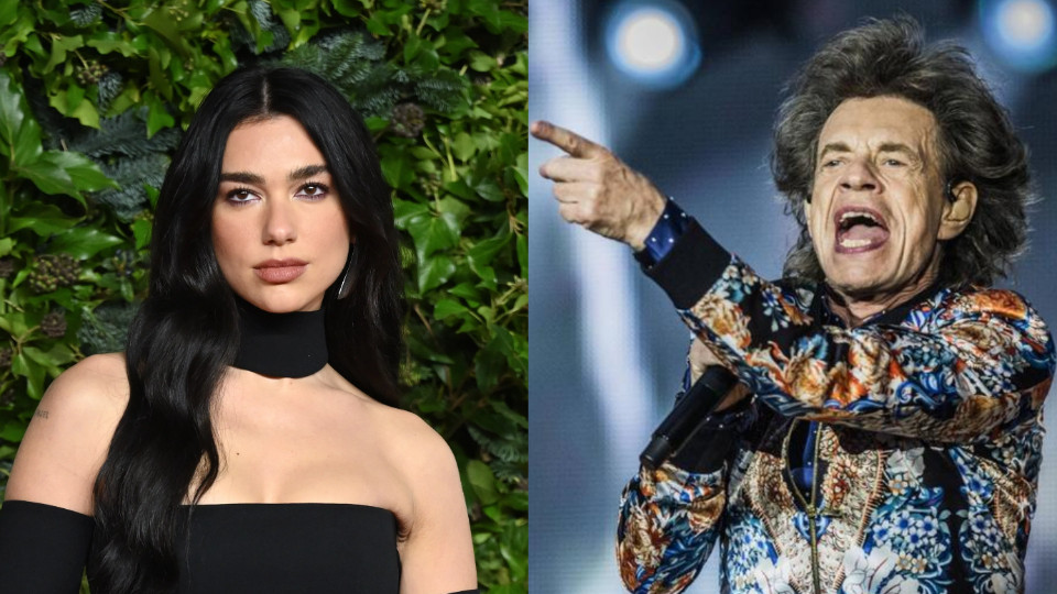 Photo Dua Lipa Spotted in the Studio With Mick Jagger Ultimate Guitar