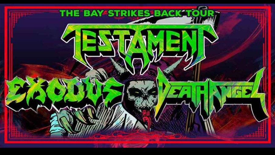 Testament, Exodus and Death Angel to Bring 'Bay Strikes Back' Tour to Japan Music News