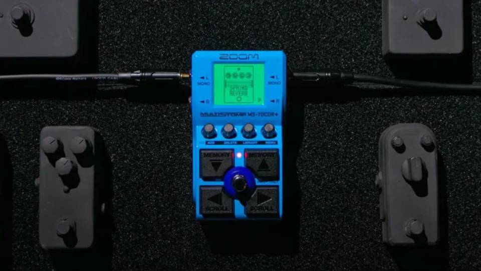 Zoom Debuts the MS-70CDR+ MultiStomp, an Updated Version of