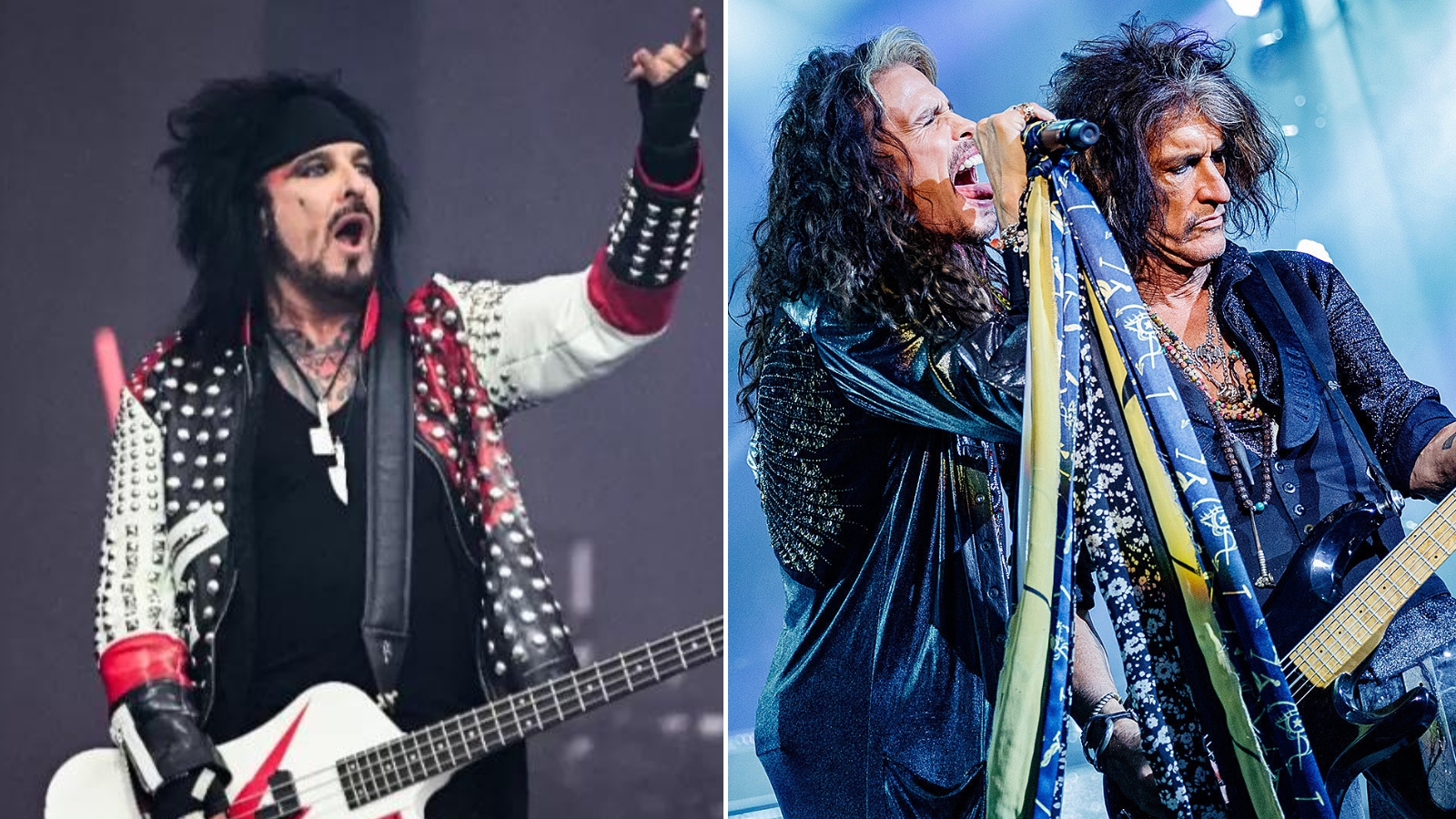 Mötley Crüe's Nikki Sixx Reacts to Aerosmith Retiring, Says Steven