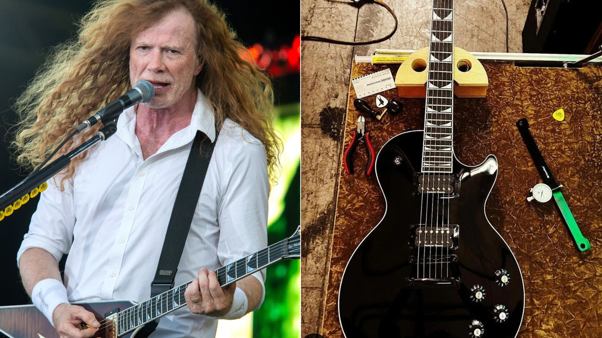 Dave Mustaine Teases Signature Gibson Les Paul Reveals Some of the Features Ultimate Guitar