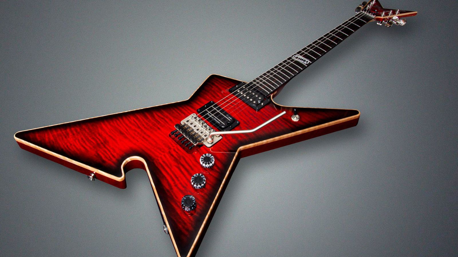 Dimebag Darrell Dime V ギター Amazon.com: AXE HEAVEN Dimebag Darrell Dean Dime O Flame