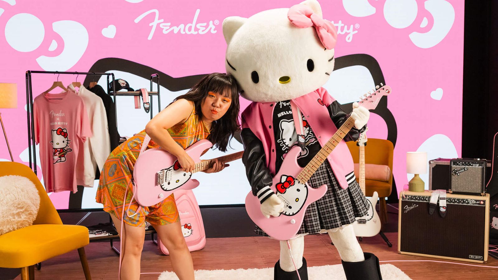 Finally: Fender Brings Back Squier Hello Kitty Strat as a Limited