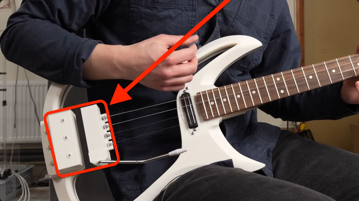 Gitar String Moving 'Basically Impossible to Tune': There's Now a Guitar With Magnetically ...