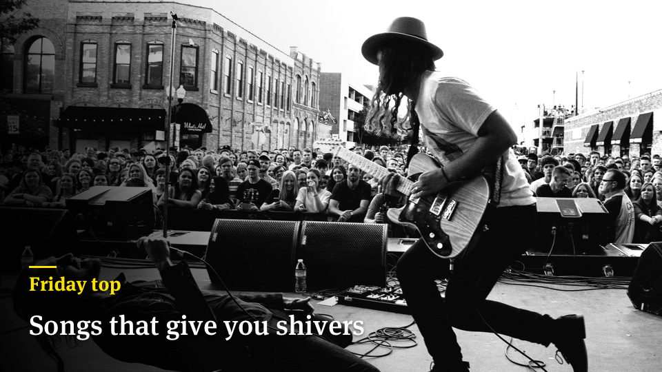 Friday Top 25 Songs That Give You Shivers Articles Ultimate Guitar Com