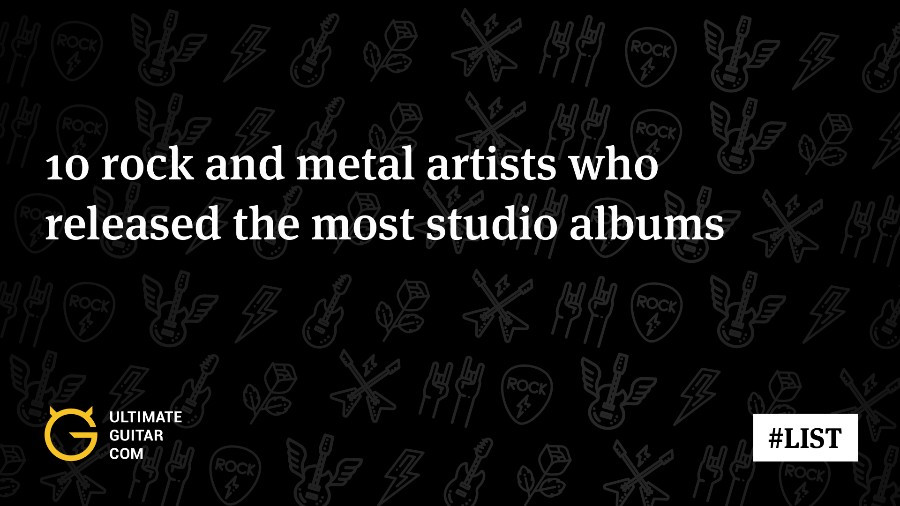 10 Rock and Metal Artists Who Released the Most Studio Albums