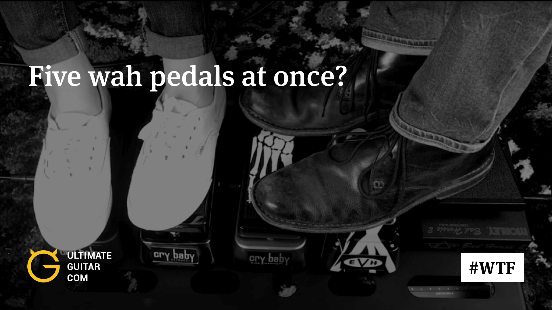 What Using Five Wah Pedals at the Same Time Sounds Like Music News
