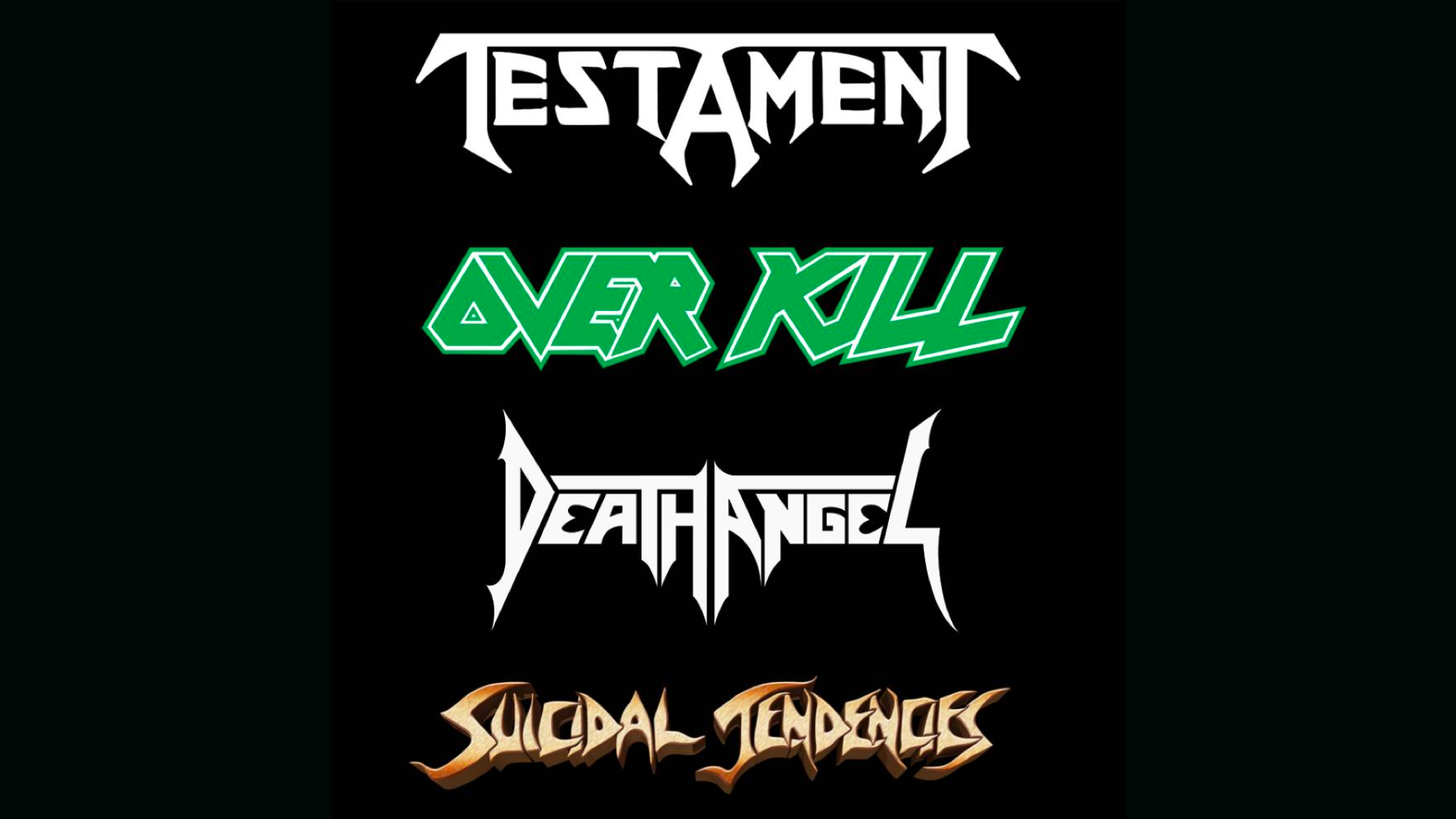Testament Overkill Death Angel And Suicidal Tendencies Reportedly Touring Together Next Year Music News Ultimate Guitar Com