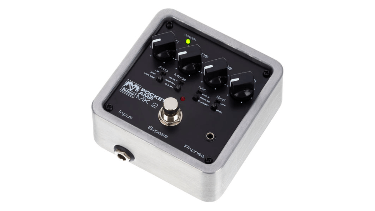 【値下げしました！】Palmer Pocket Amp MK2 エフェクター Great Sounding Amps and Distortion in a Tiny Box Pocket Amp MK 2
