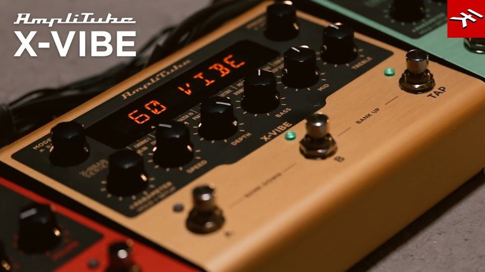 IK Multimedia Enters The Pedal Game With the X-VIBE Multi