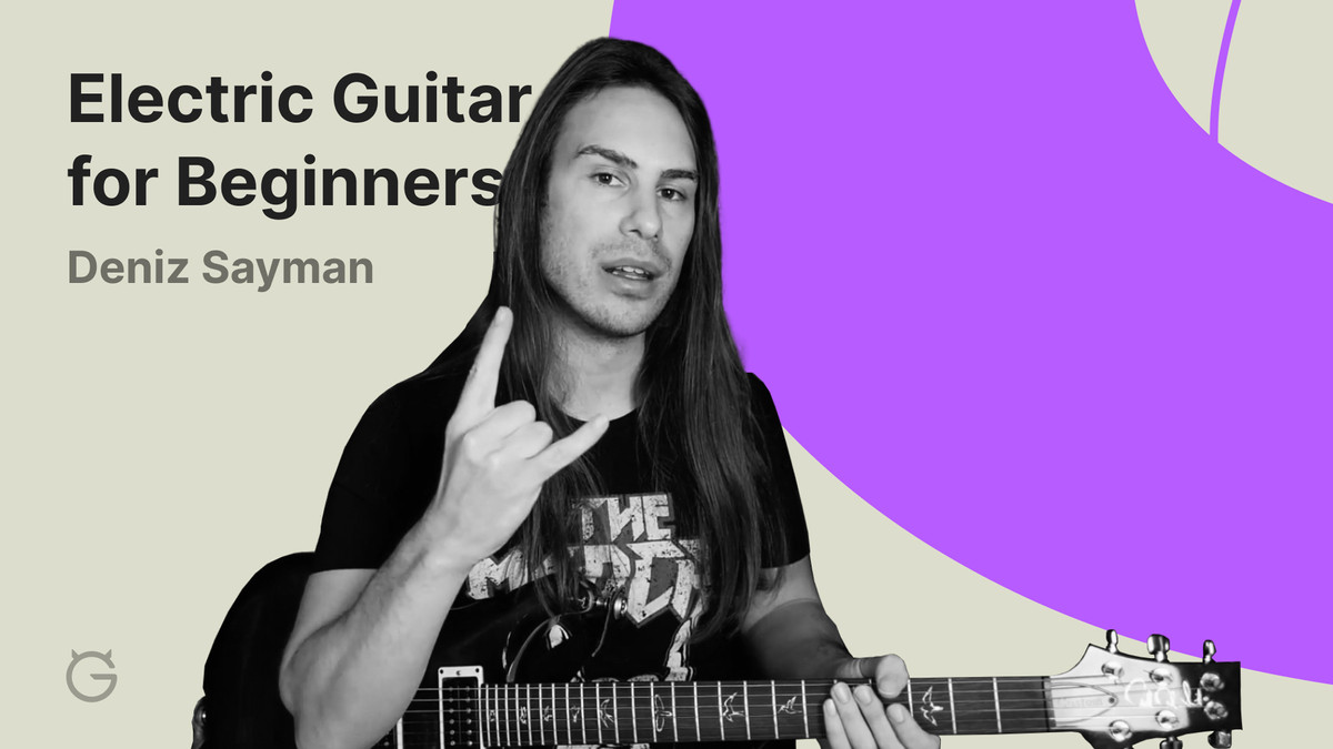 Electric Guitar for Beginners by Deniz Sayman