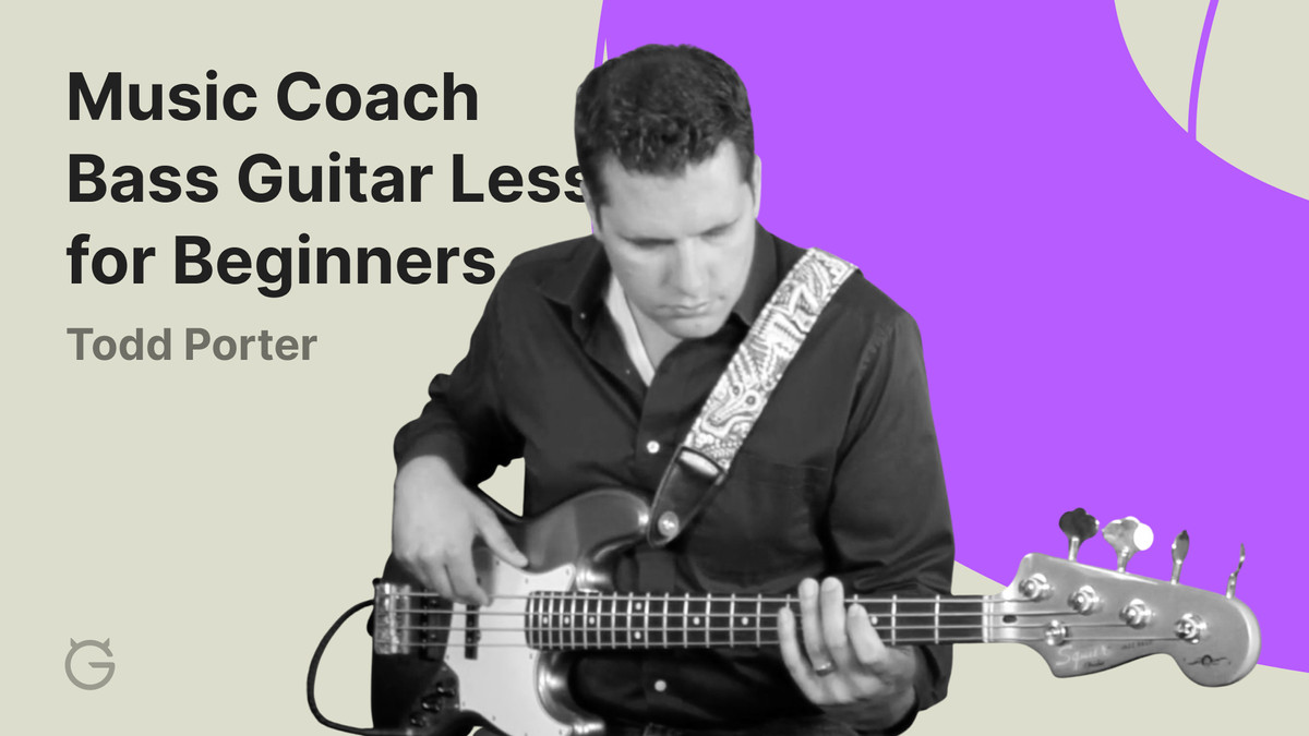 Music Coach Bass Guitar Lessons for Beginners by Todd Porter Ultimate