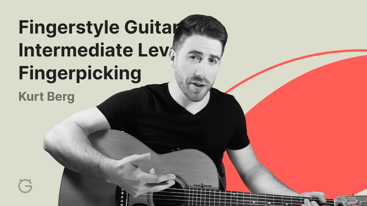 Fingerstyle Guitar Intermediate Level Fingerpicking by Kurt Berg