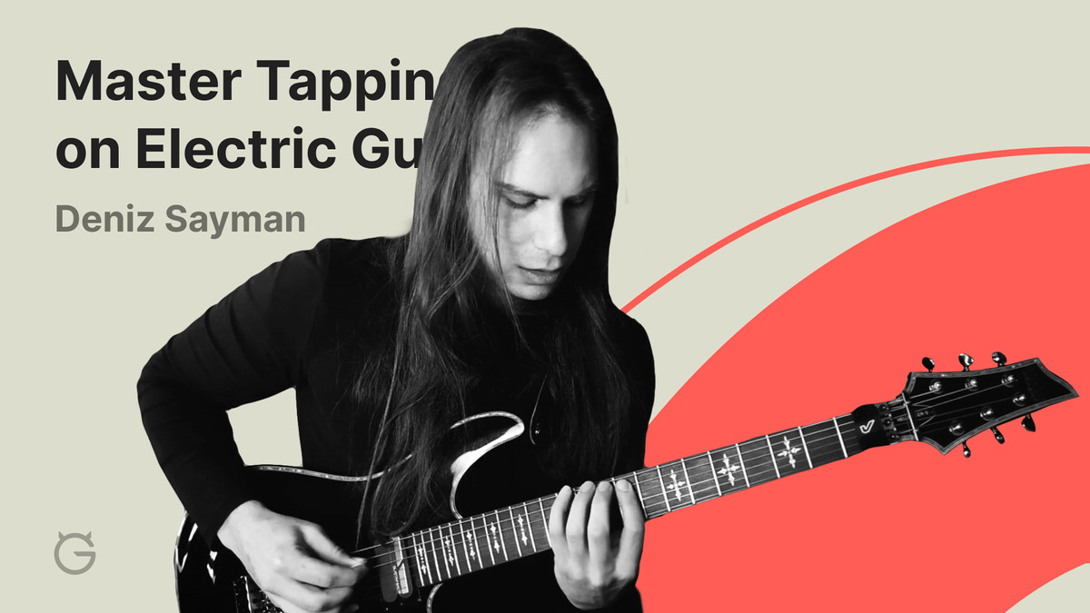 Master Tapping on Electric Guitar by Deniz Sayman