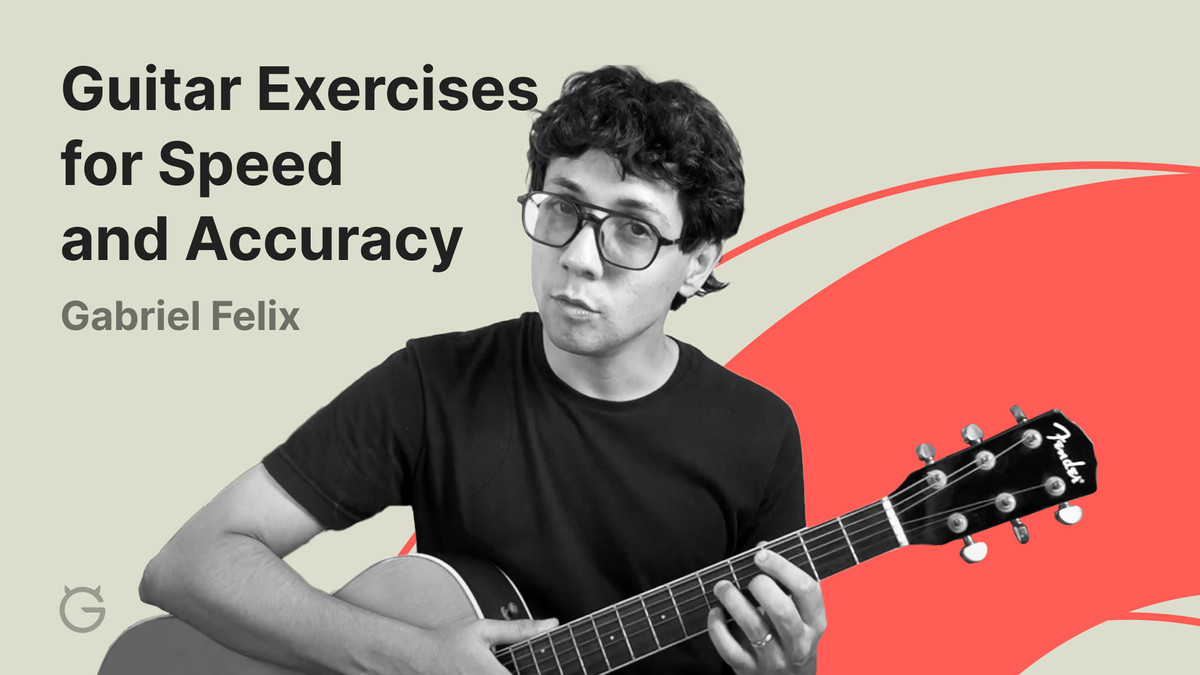 Guitar Exercises for Speed and Accuracy Beginners by Gabriel Felix
