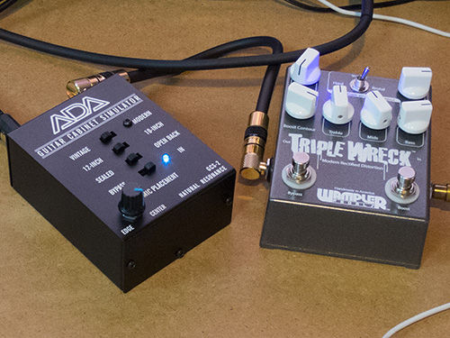 Ada Gcs 2 Guitar Cabinet Simulator Test Youtube