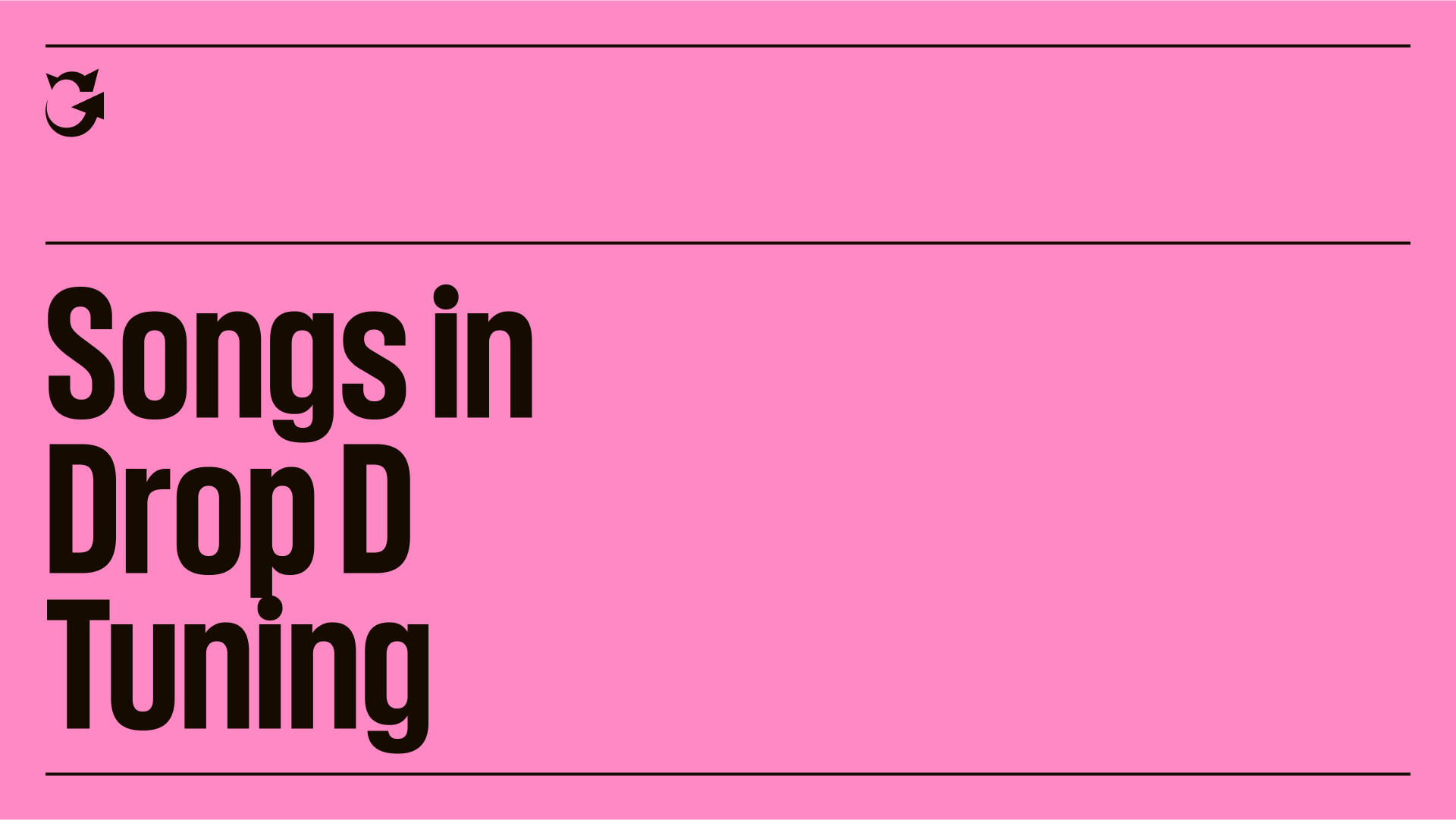 Songs in Drop D Tuning Chords and Tabs Collection